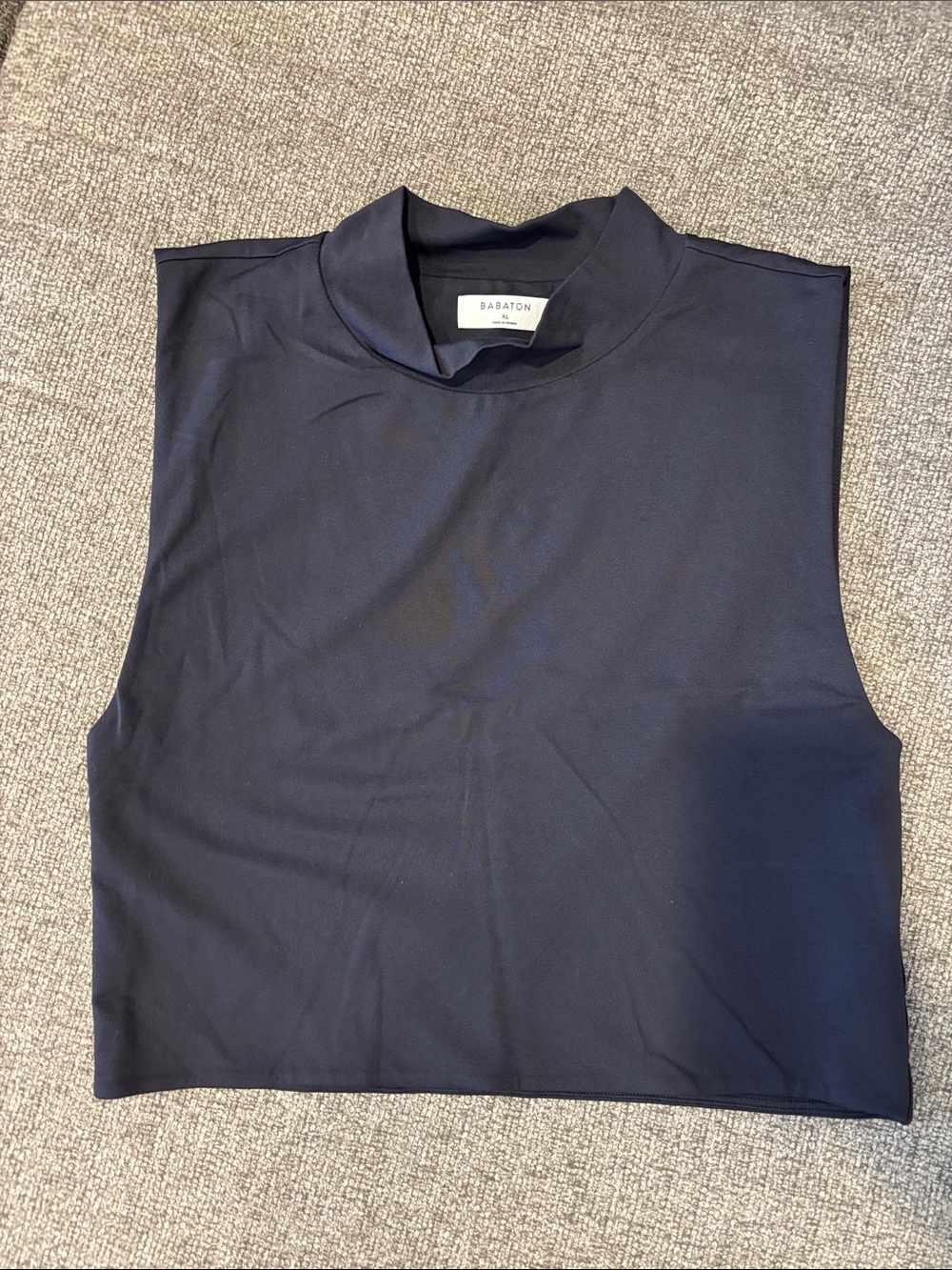 Aritzia Babaton Contour Mockneck Sleeveless Tank